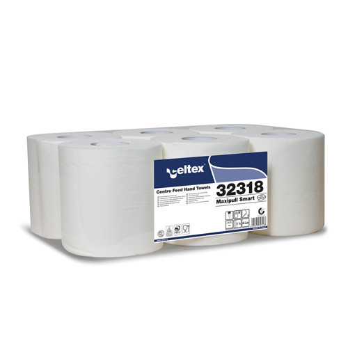 Celtex 32.318 Kéztörlő, MAXI, Center Maxi Tissue, 2 rétegű, 100% cell., belsőmag ad., 6tek/cs Celtex 32.318 Kéztörlő, MAXI, Center Maxi Tissue, 2 rétegű, 100% cell., belsőmag ad., 6tek/cs