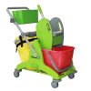 Ready System TRIS 15P felmosókocsi eszköztartóval és zsáktartóval Ready System TRIS 15P felmosókocsi eszköztartóval és zsáktartóval