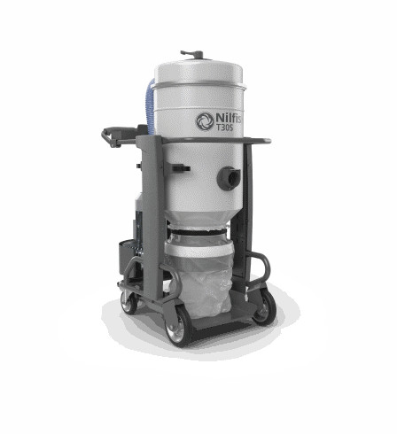 Image of Nilfisk T30S LP FM AU ipari háromfázísú por-és vízszívó