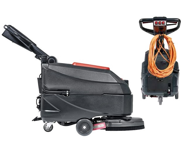 Image of Nilfisk Viper AS4335 C Kisméretű gyalogkíséretű, vezetékes padlótisztító kefével, padtartóval