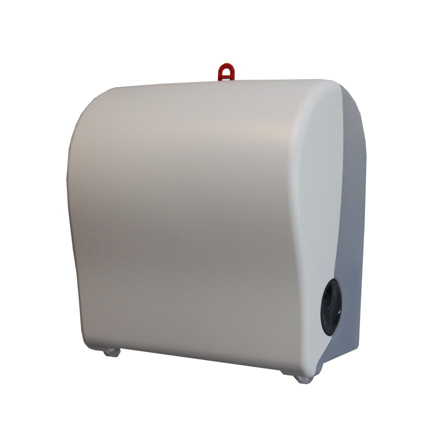 Image of Ready System Hengeres kéztörlő adagoló, fehér, MATIC papírhoz (Autocut)